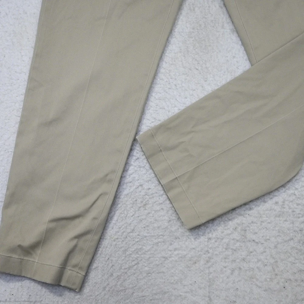 Brooks Brothers Advantage Chino Mens 37x32 Clark Fit Khaki Stretch‎ Cotton Pants